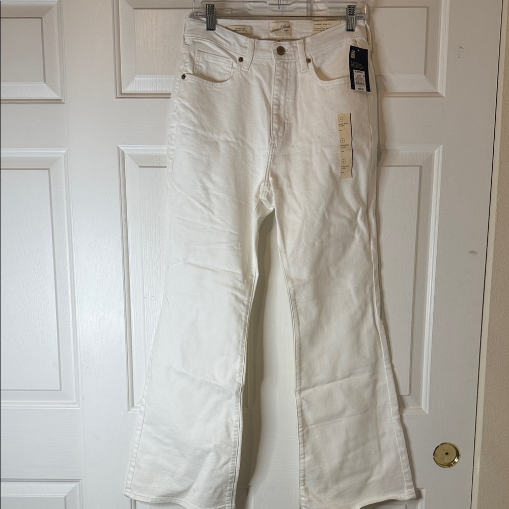 Universal Thread Cream Flare Jeans
